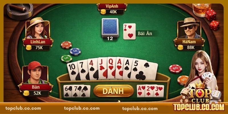 Luật chơi bài Phỏm online TOPCLUB cần biết
